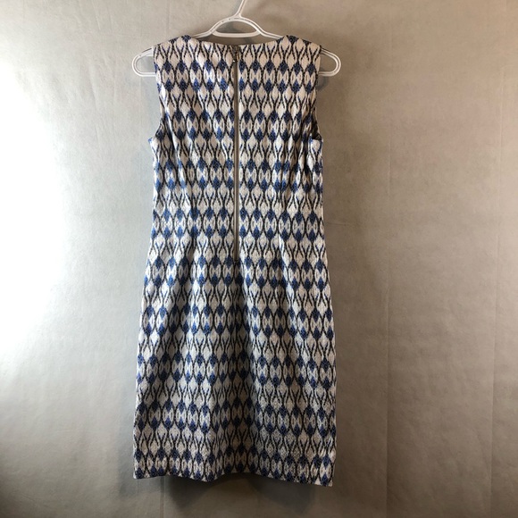 NYDJ size 2 dress lift and tuck technology spandex under multicolored career - Picture 5 of 9